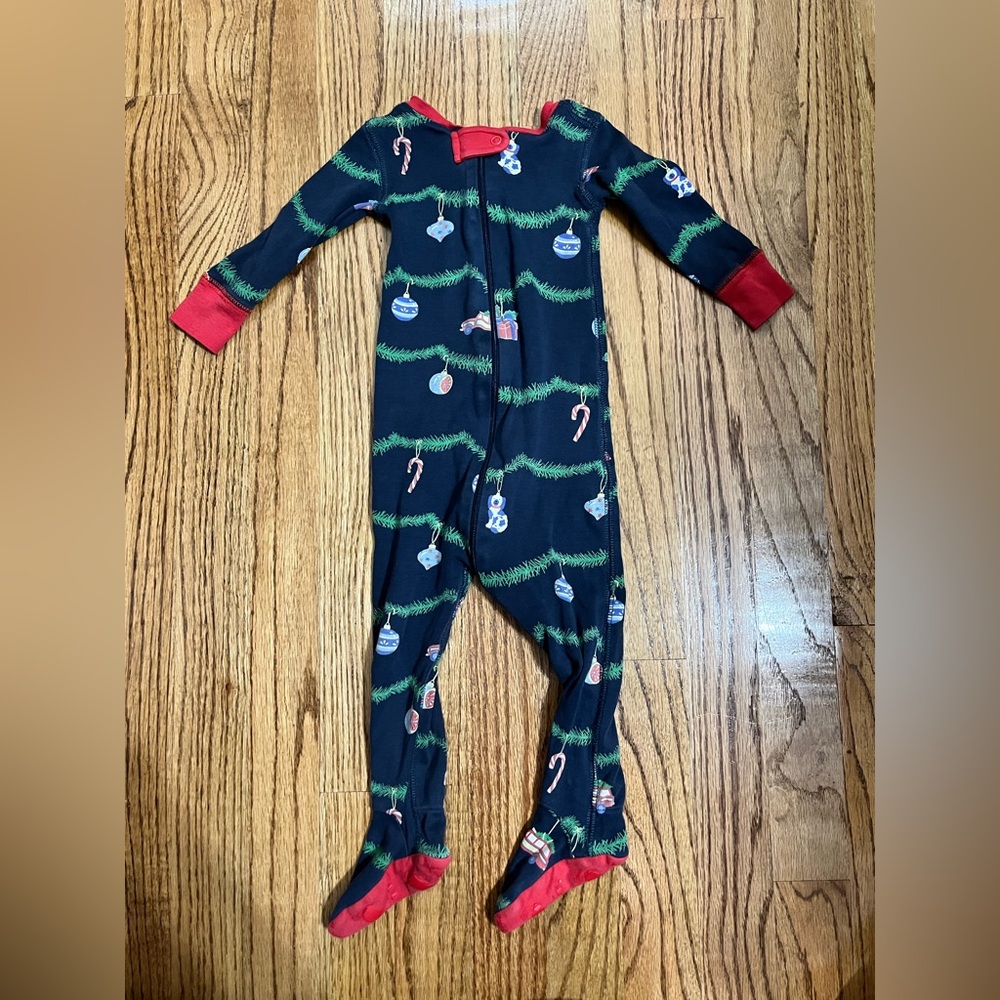 The Beaufort Bonnet Company Christmas night nights, Navy Blue, 12-18M